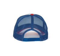 White / French Red / Reflex Blue