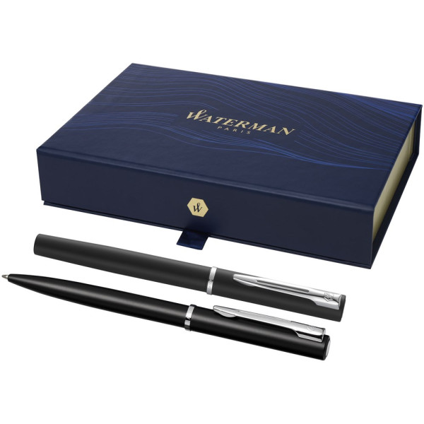 Waterman Allure set van rollerbalpen en balpen  (zwarte inkt)