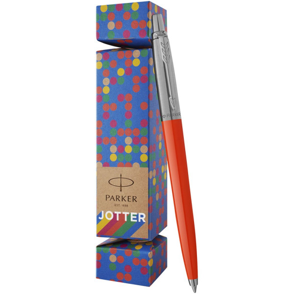 Parker Jotter Cracker geschenkset met pen (blauwe inkt)