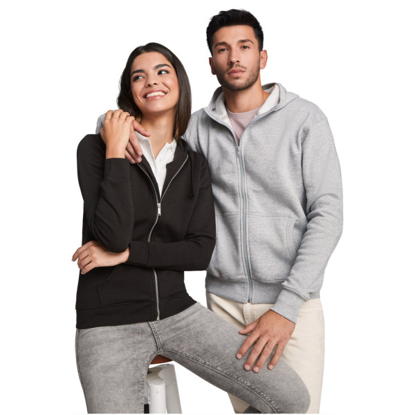 Montblanc 280 g/m² unisex hoodie met volledige rits