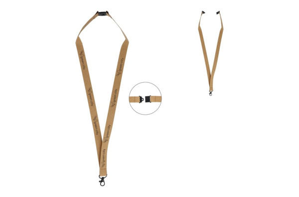 FSC papieren lanyard