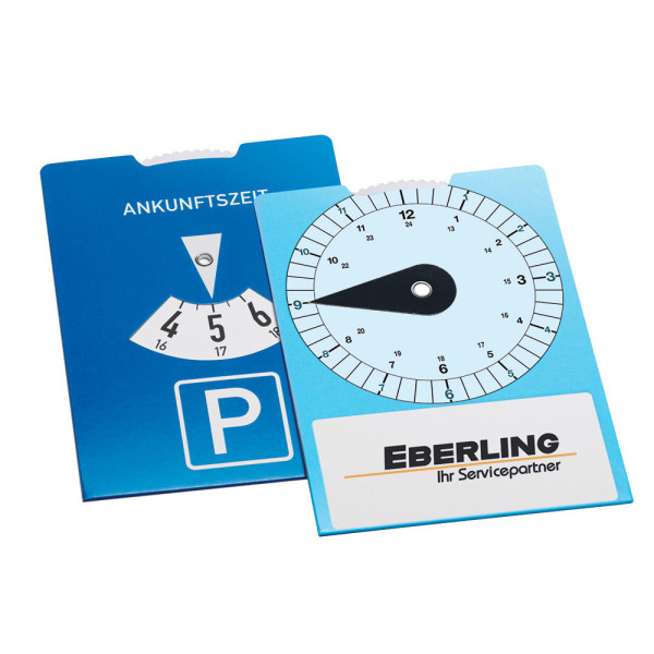 Kartonnen parkeerschijf