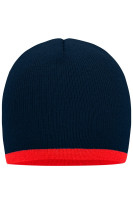 Navy/rood (ca. Pantone 296C
1788C)