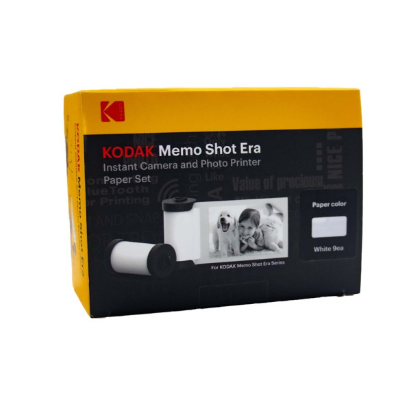 Kodak Paper Sticker Set Memo Shot Era Pack 9 pcs